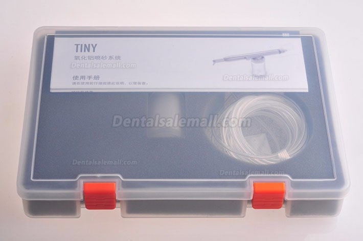 TINY Aluminium Oxide Microblaster Microetcher Air Abrasion System Dental Polisher Sandblaster 4 Hole