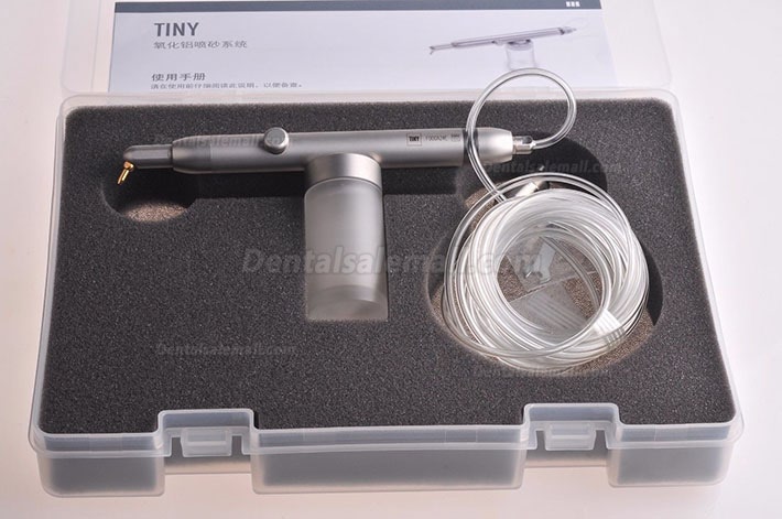 TINY Aluminium Oxide Microblaster Microetcher Air Abrasion System Dental Polisher Sandblaster 4 Hole