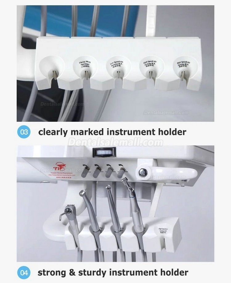 Tuojian TJ2688 A1-1 PU Leather Computer Controlled Integral Dental Unit Chair