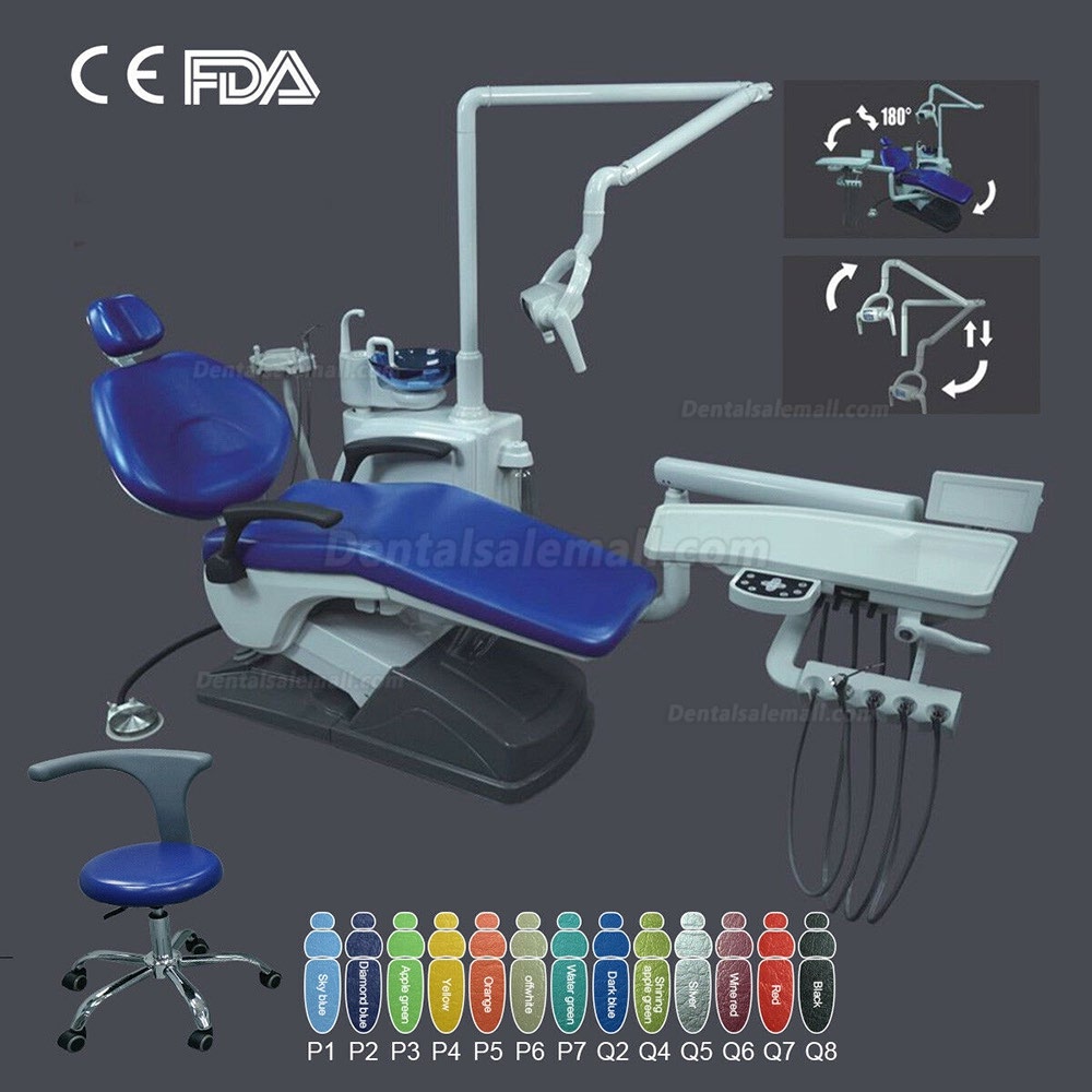 Tuojian TJ2688 A1-1 PU Leather Computer Controlled Integral Dental Unit Chair