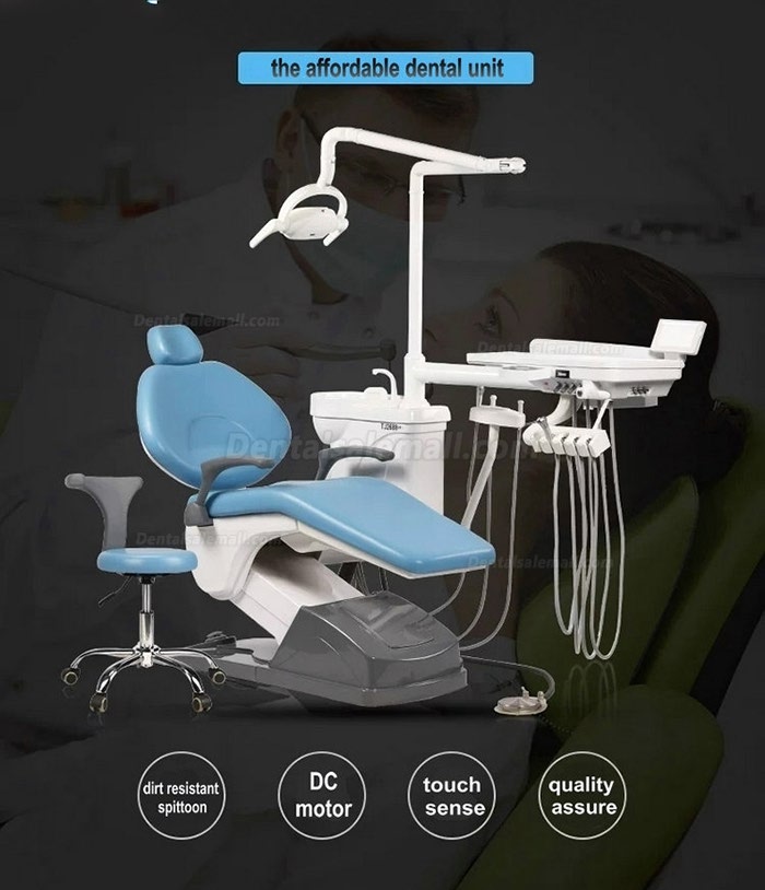 Tuojian TJ2688 A1-1 PU Leather Computer Controlled Integral Dental Unit Chair