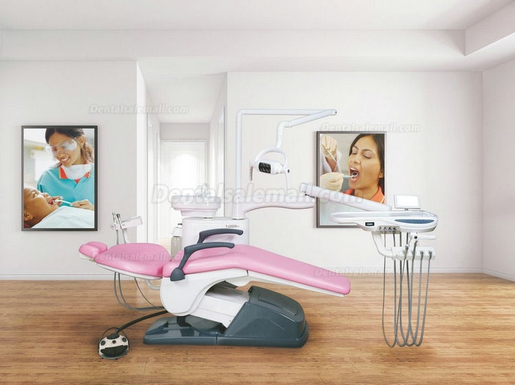 Tuojian TJ2688 B2 Dental Chair Treatment Unit Computer Controlled Integral PU Leather