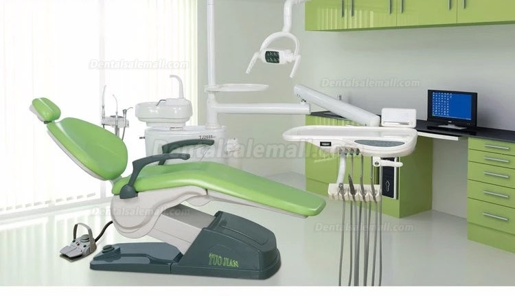 Tuojian TJ2688 B2 Dental Chair Treatment Unit Computer Controlled Integral PU Leather