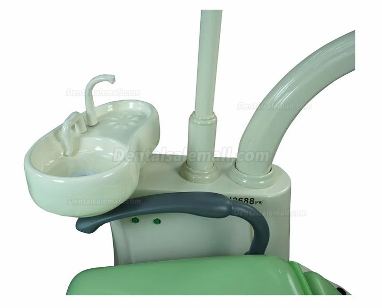 TJ2688F6 Dental Treatment Unit Computer Controlled Integral Dental Chair Unit Synthetic Leather