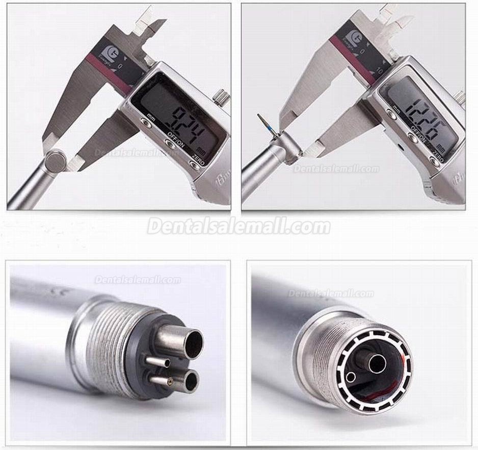 TOSI Mini Head Dental High Speed Turbine Handpiece Four Spray Ceramic 4Holes & Cartridge