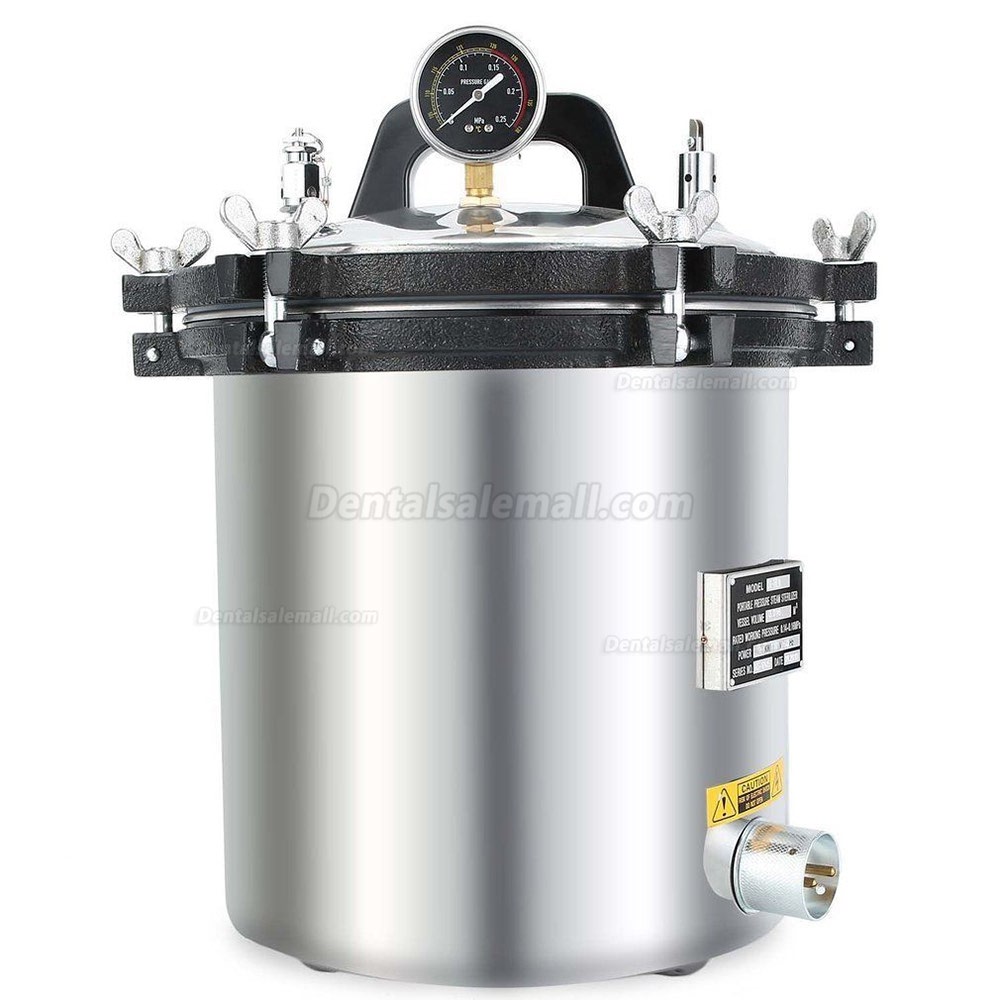 18L High Pressure Steam Sterilizer Medical Dental Tattoo Autoclave Sterilization 18L High Pressure Steam Sterilizer Medical Dental Tattoo Autoclave Sterilization
