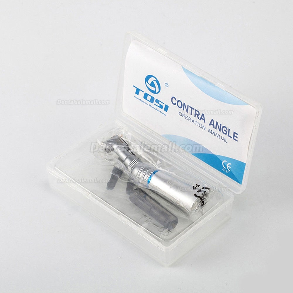 TOSI Dental Contra Angle 1:1 Handpiece Air Turbine Handpiece