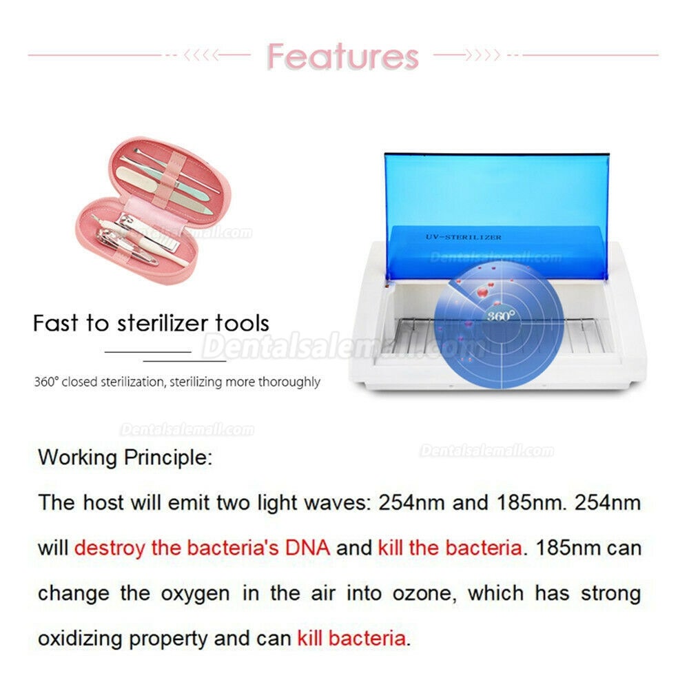 UV Sterilizer Disinfection Cabinet For Dental Medical Home Use