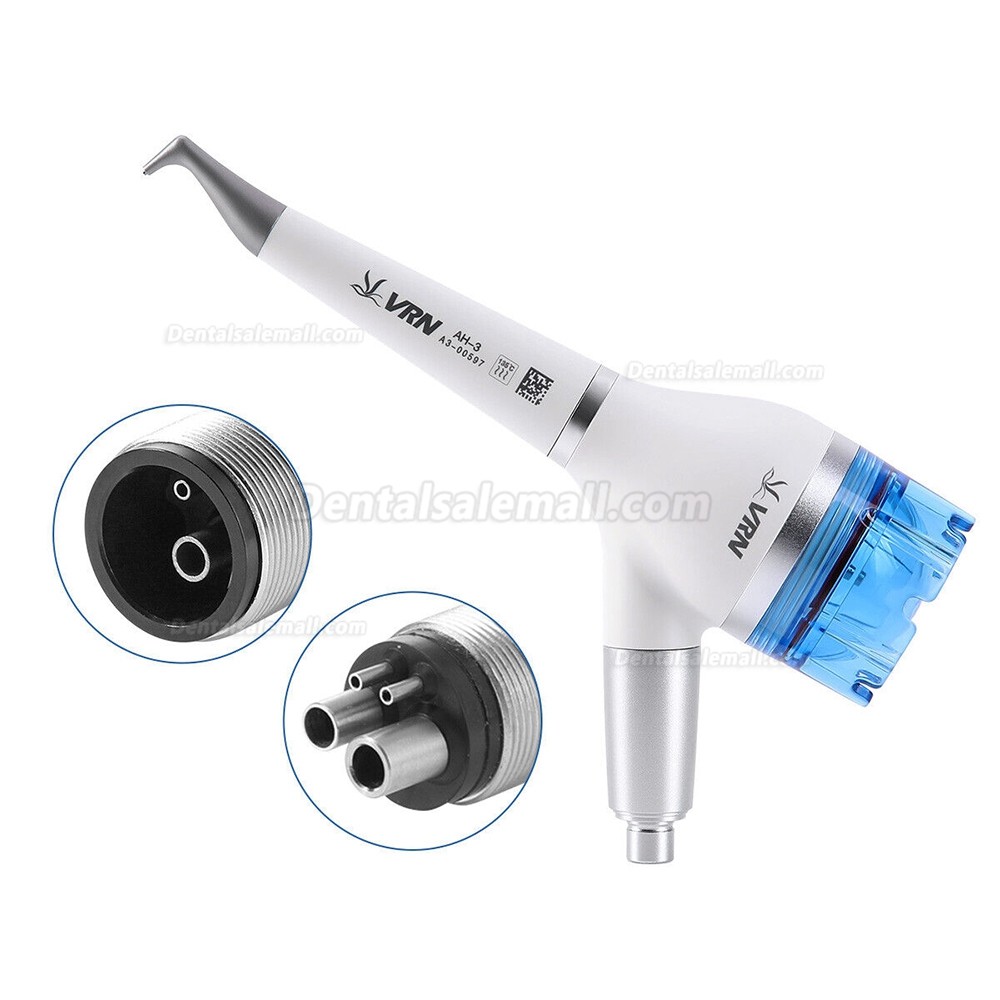 VV Dental Air Flow Polishing Handpiece For Hygiene - 2/4 Holes Prophy Jet (White)