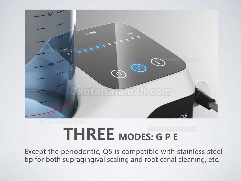 thumbnail image 2 of VRN K08B Dental Ultrasonic Scaler With Sealed Handpiece & 5 Tips - 110V, FDA Registered 2 of 5