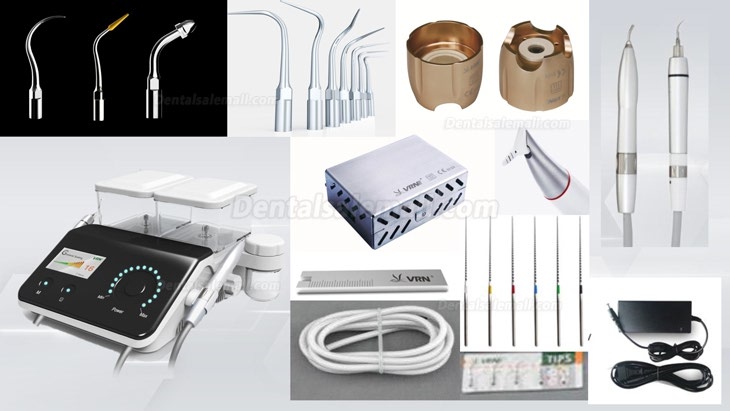 Vrn Q6 Dental Ultrasonic Scaler + Air Polisher No-Pain Ultrasonic Periodontal Treatment