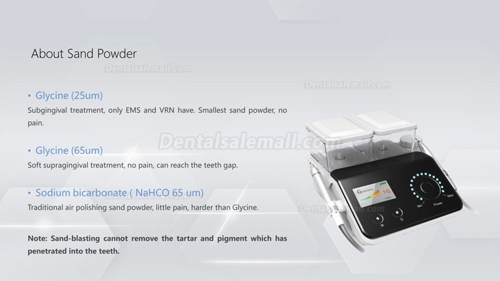 Vrn Q6 Dental Ultrasonic Scaler + Air Polisher No-Pain Ultrasonic Periodontal Treatment