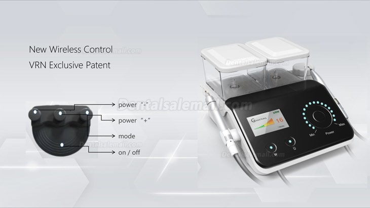 Vrn Q6 Dental Ultrasonic Scaler + Air Polisher No-Pain Ultrasonic Periodontal Treatment