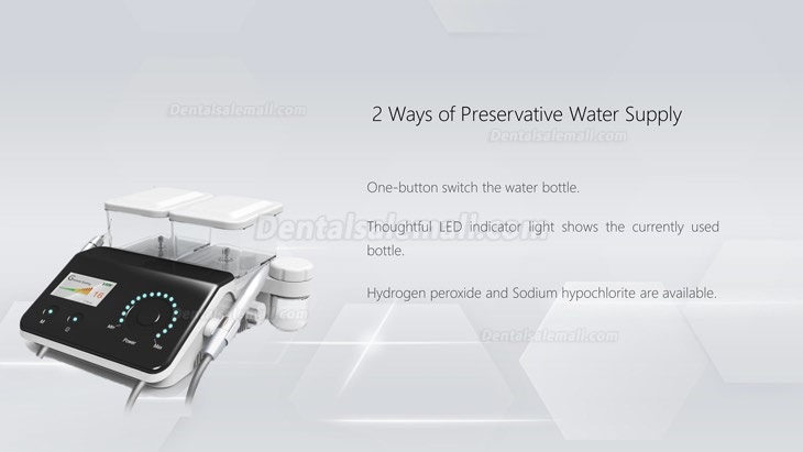 Vrn Q6 Dental Ultrasonic Scaler + Air Polisher No-Pain Ultrasonic Periodontal Treatment