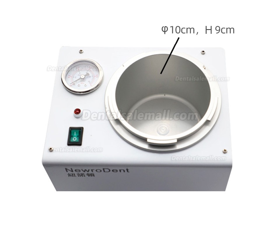 Portable Dental Lab Air Pressure Pot Sterilizing Pneumatic Polymerizing Polymerizer