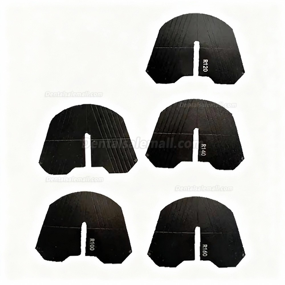 5Pcs/Set Dental Denture Alignment Guide Plate Set for Tooth Arrangement ...