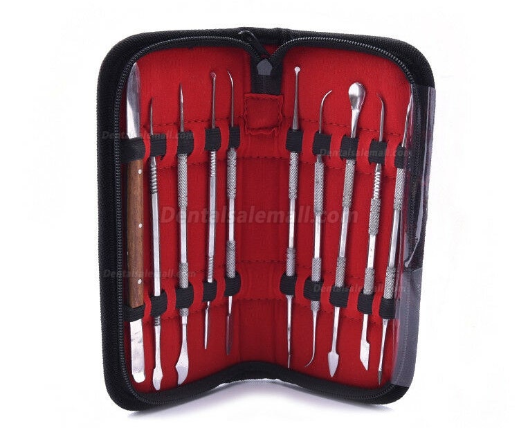 Dental Lab Equipment Surgical Wax Carving Tools Set Sculpture Knife Instructment