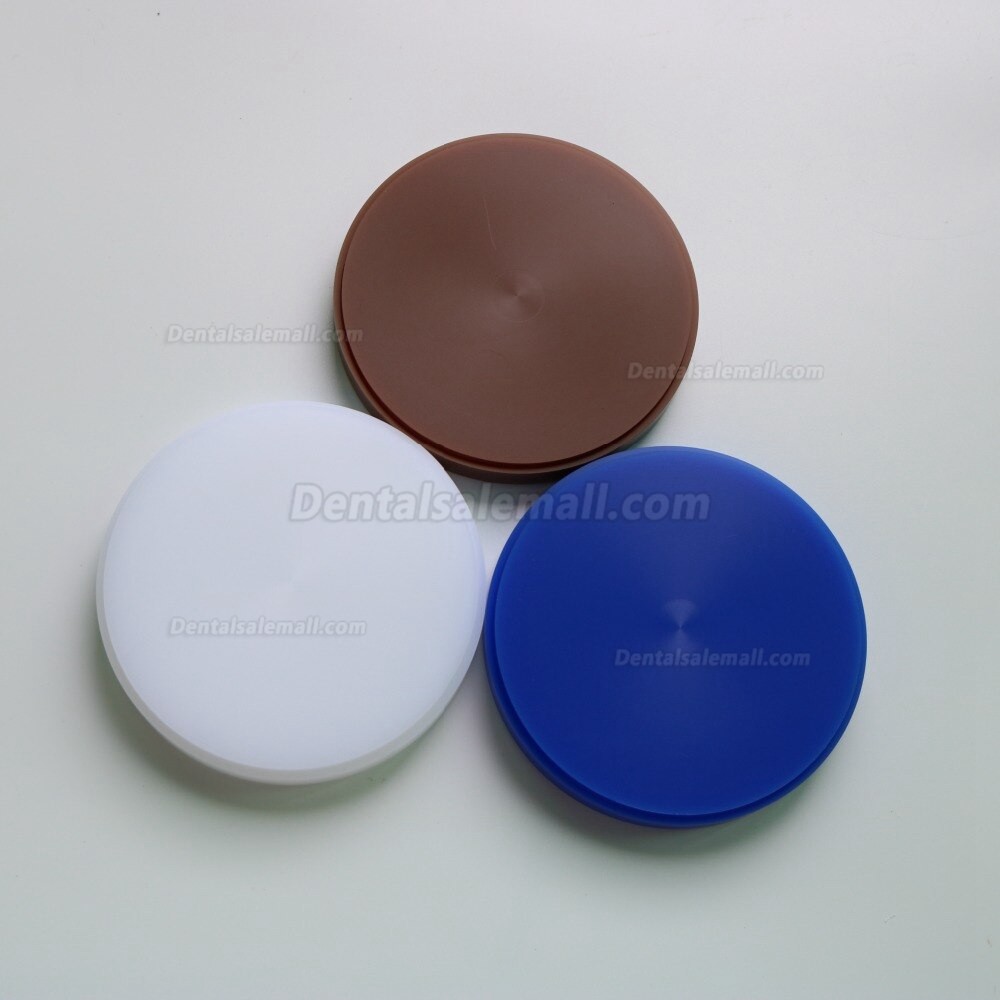 5Pcs Dental Lab Wax Blocks Carving Wax Blank Disc Lab Materials Wieland Milling Machine