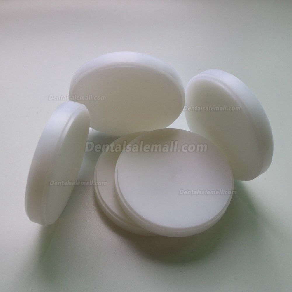 5Pcs Dental Lab Wax Blocks Carving Wax Blank Disc Lab Materials Wieland Milling Machine