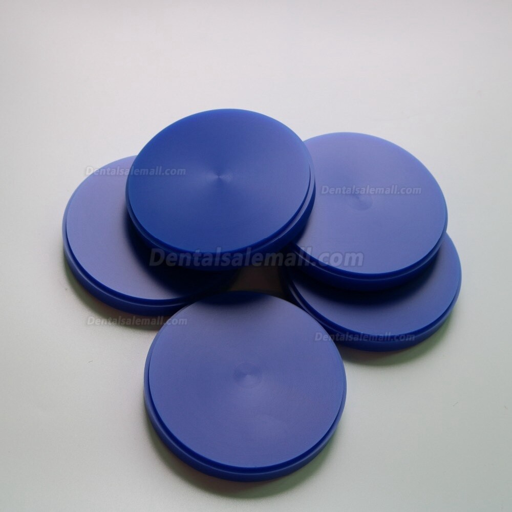 5Pcs Dental Lab Wax Blocks Carving Wax Blank Disc Lab Materials Wieland Milling Machine