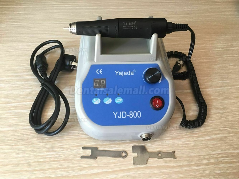 YJD-800 Dental Brushless Micromotor Polisher with 50K RPM Handpiece Double Lock