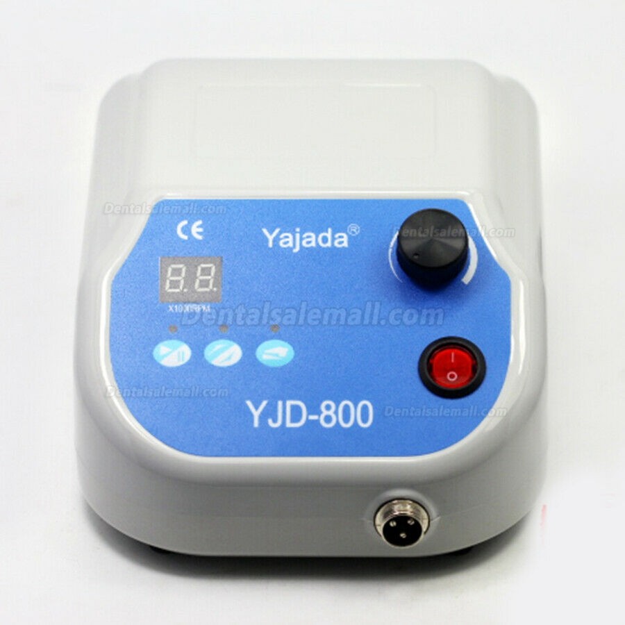 YJD-800 Dental Brushless Micromotor Polisher with 50K RPM Handpiece Double Lock