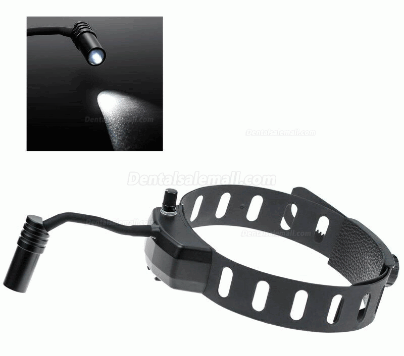 5W Dental Headband Wireless LED Headlight with 3.5X Binocular Loupes