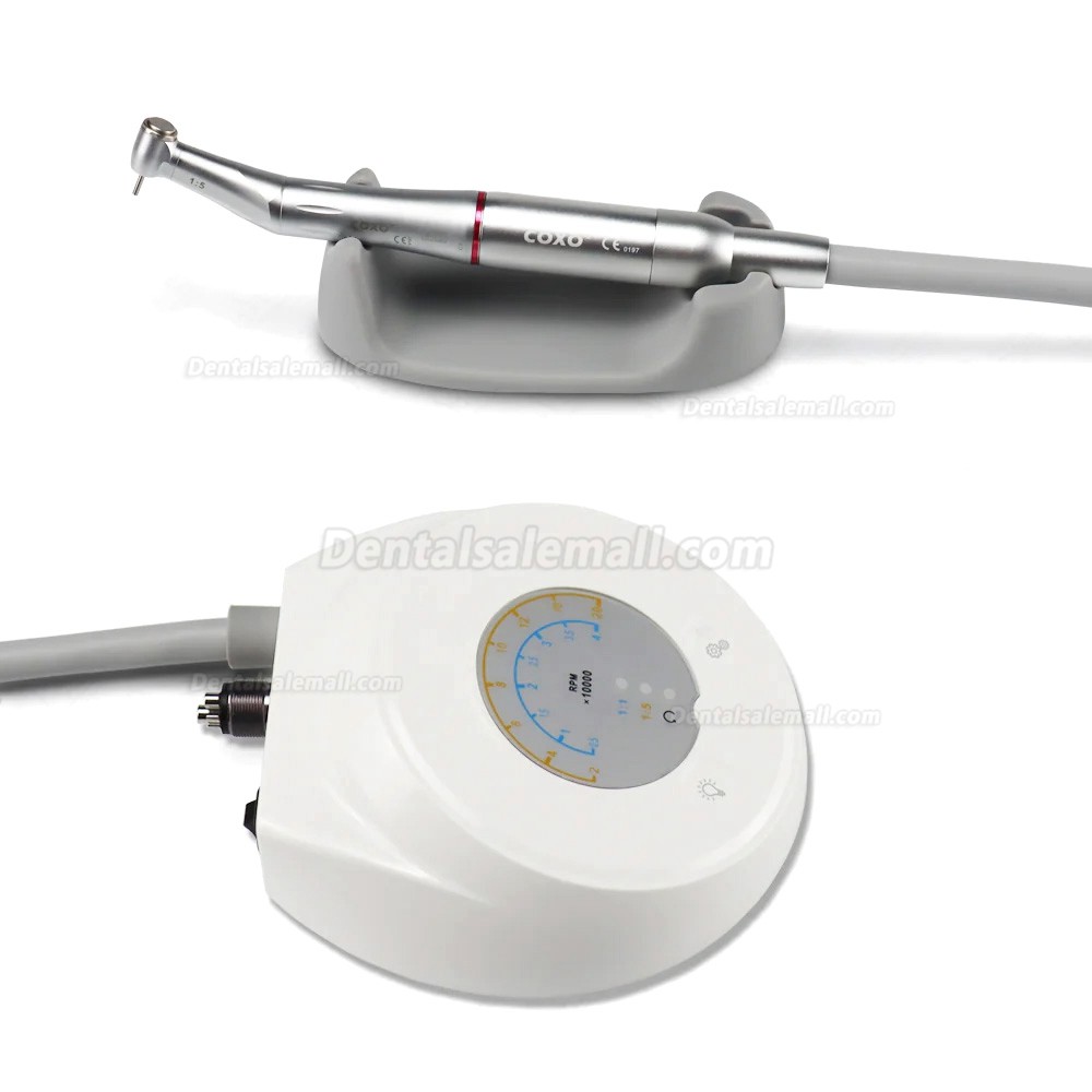 YUSENDENT COXO C-puma Mini Dental Electric Motor With 1:5 Contra Angle Handpiece