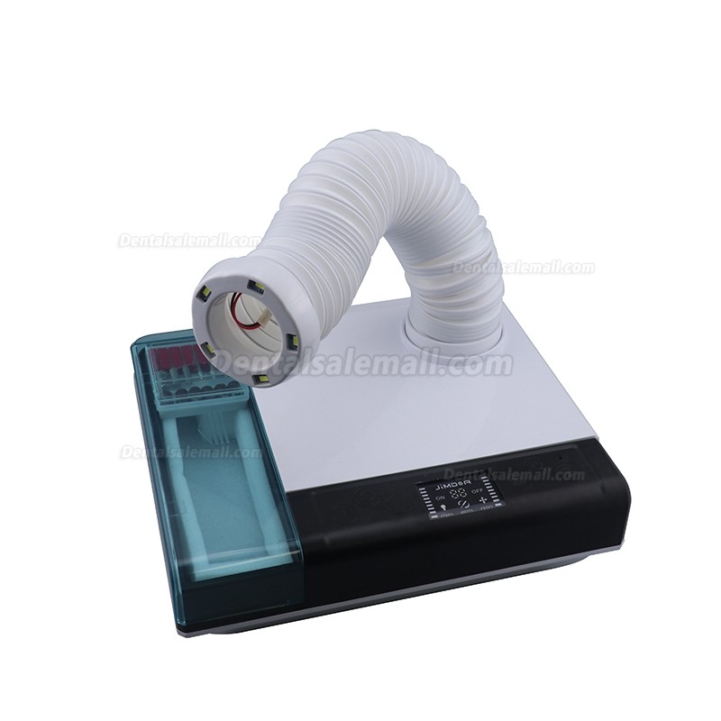Portable Dental Lab Vacuum Cleaner Extractor Suction Machine with 3 LED Lights