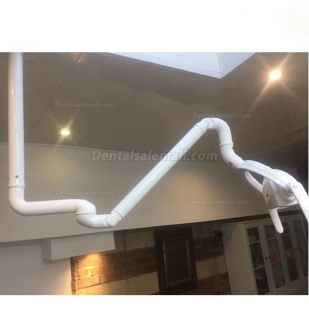 US STOCK! Ceiling-mounted Dental Light Oral LED Operatory Lamp Exam Shadowless 6 LED Lens With Arm