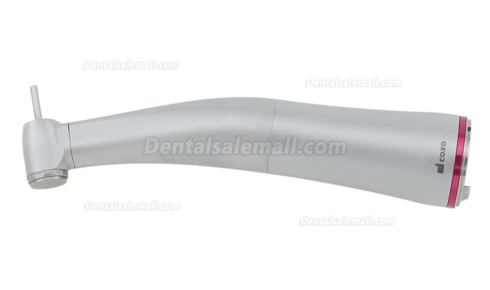 YUSENDNET COXO Dental 1:5 Mini Head Fiber Optic Contra Angle Handpiece Inner Channel Push Button CX235C7-4