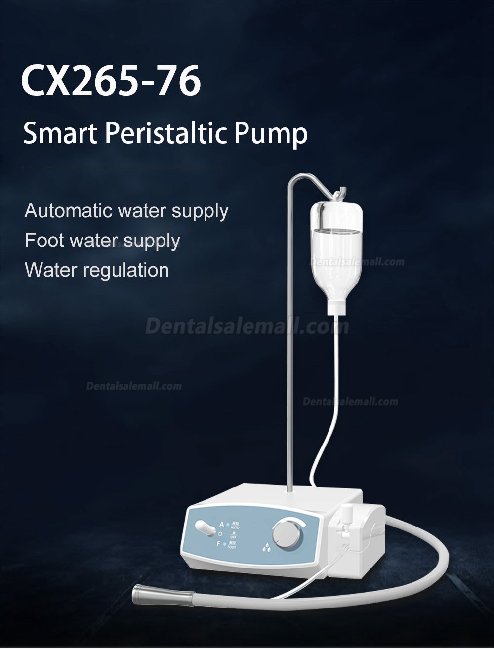 COXO CX265-76 Smart Peristaltic Pump For Dental Electric Motor Automatic Water Supply System