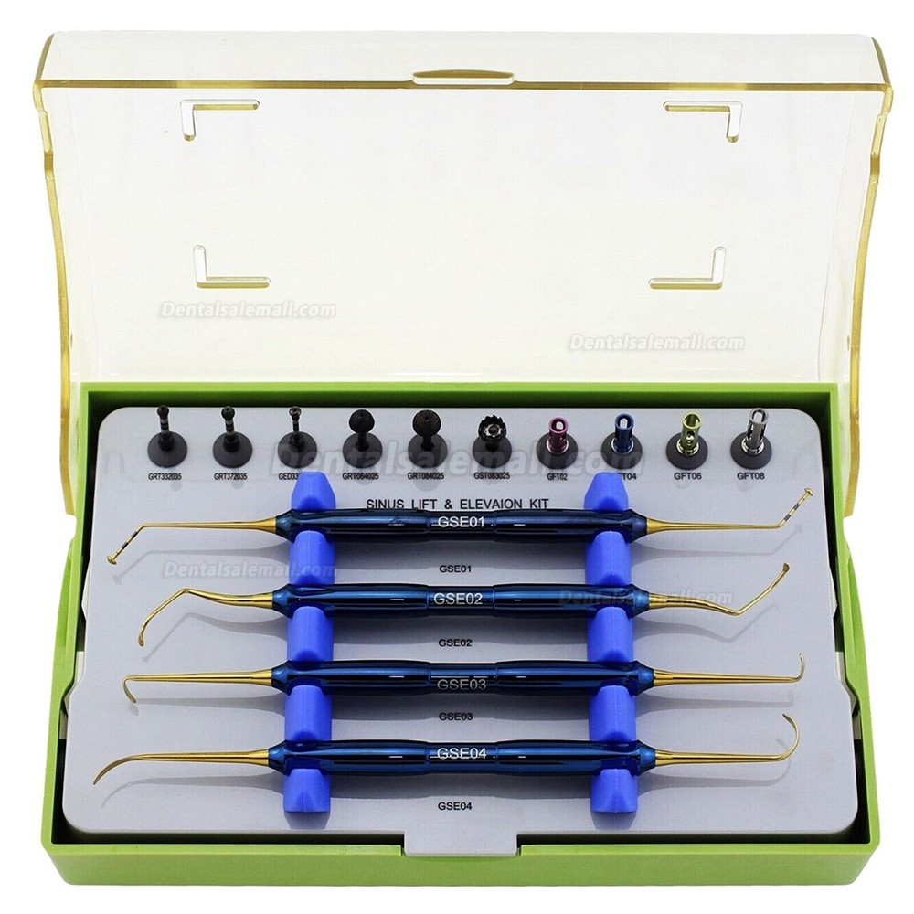 Dental Implant Advanced Sinus Lift Elevation Stopper Kit Lateral Approach Drills
