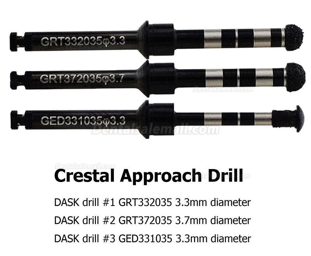 Dental Implant Advanced Sinus Lift Elevation Stopper Kit Lateral Approach Drills