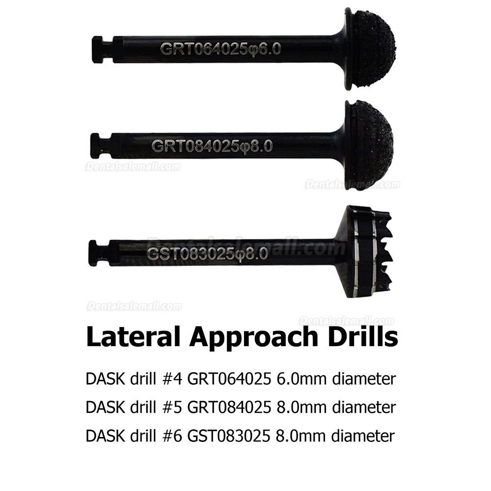 Dental Implant Advanced Sinus Lift Elevation Stopper Kit Lateral Approach Drills