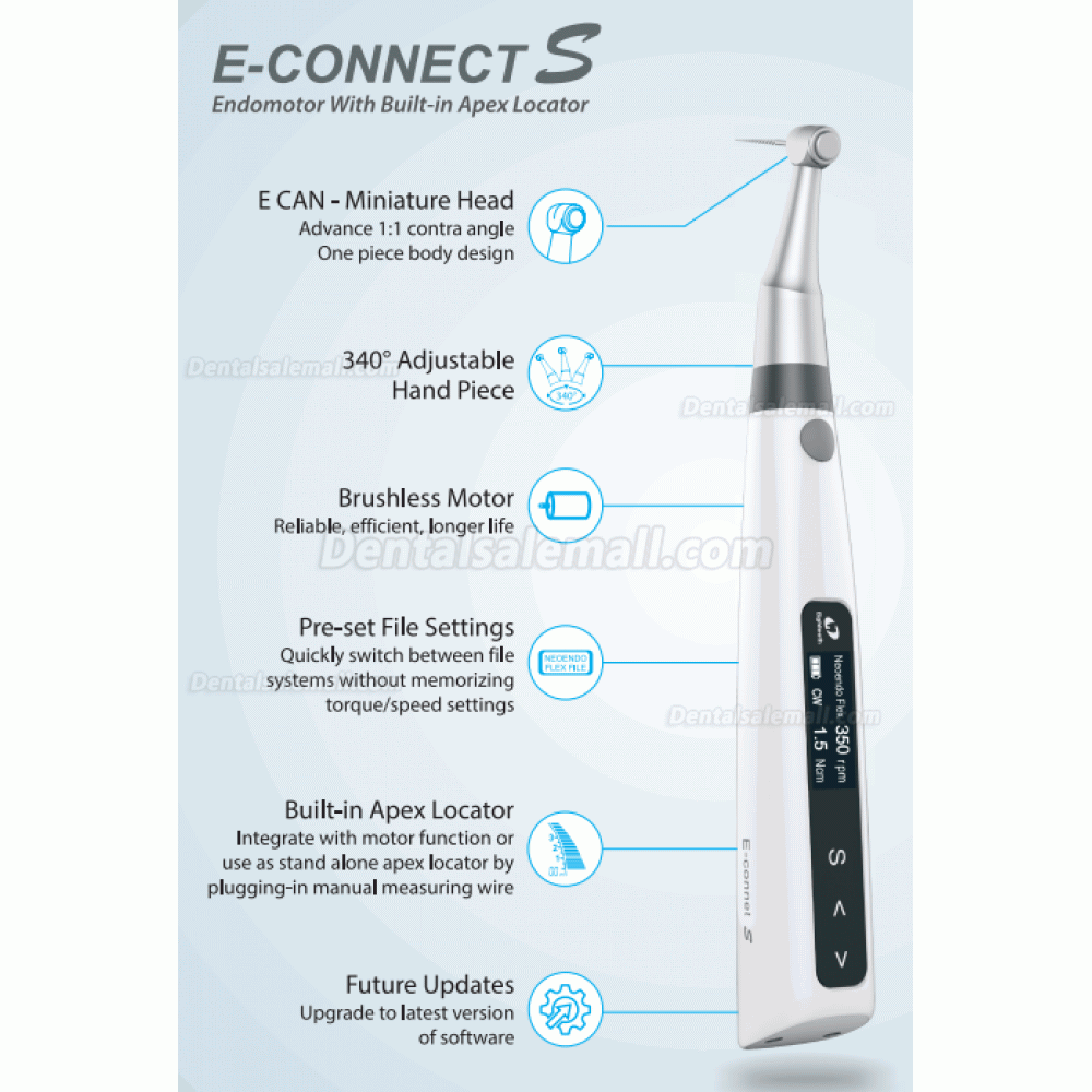 Eighteeth E-Connect S Dental Endo Motor with  Apex Locator