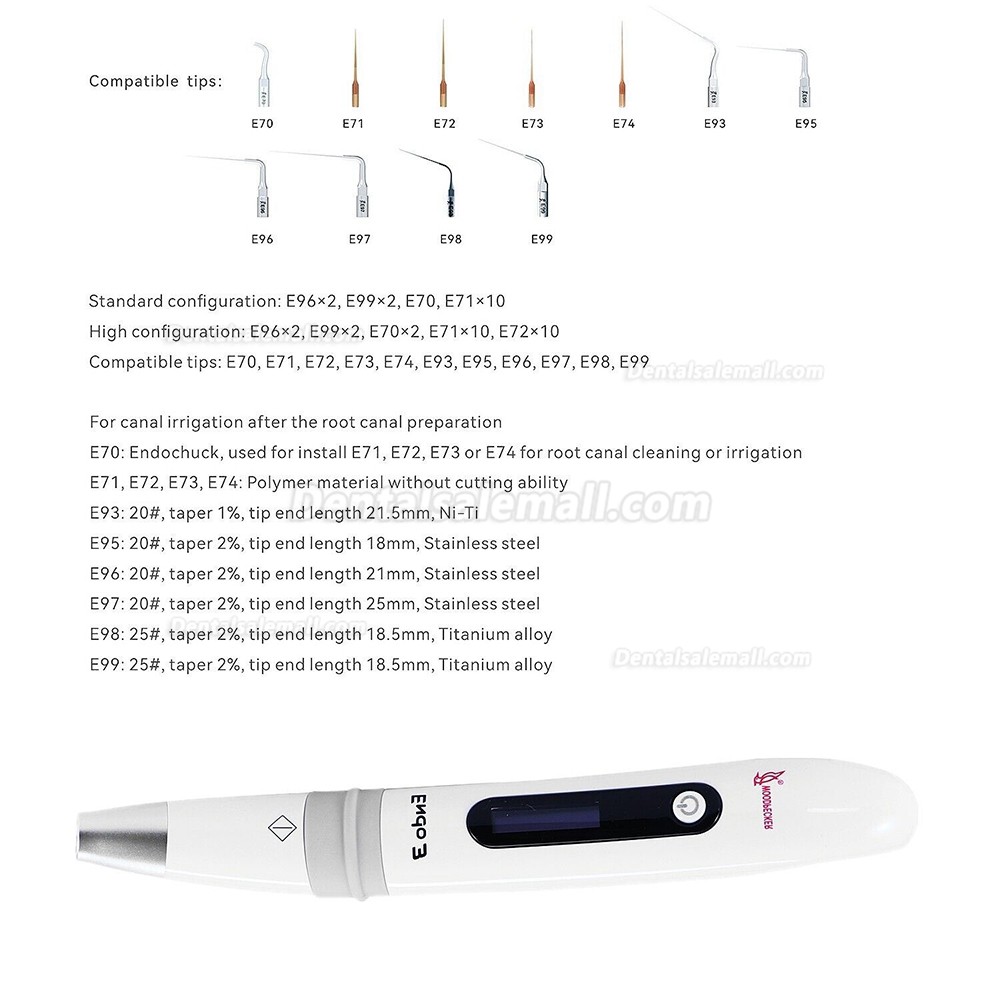 Woodpecker Endo 3 Dental Ultrasonic Activate Device Implant Oral Irrigator Activator