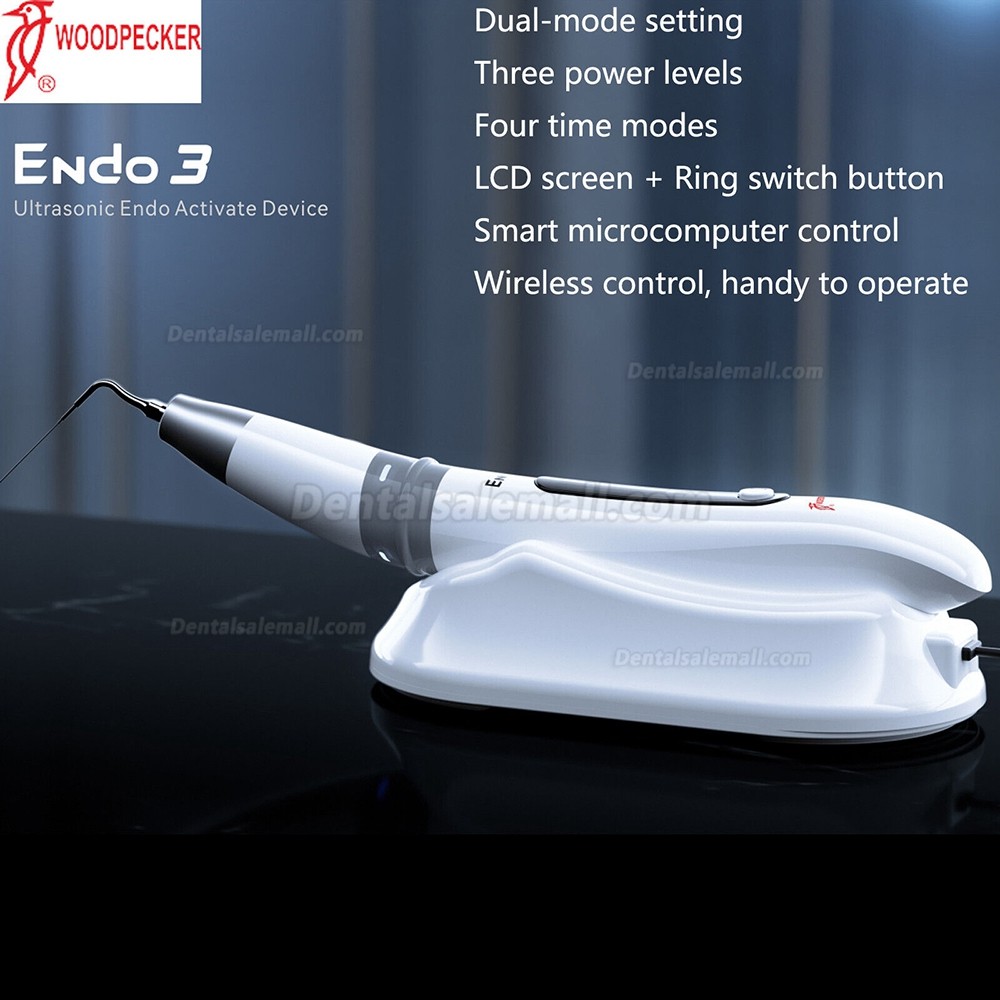 Woodpecker Endo 3 Dental Ultrasonic Activate Device Implant Oral Irrigator Activator