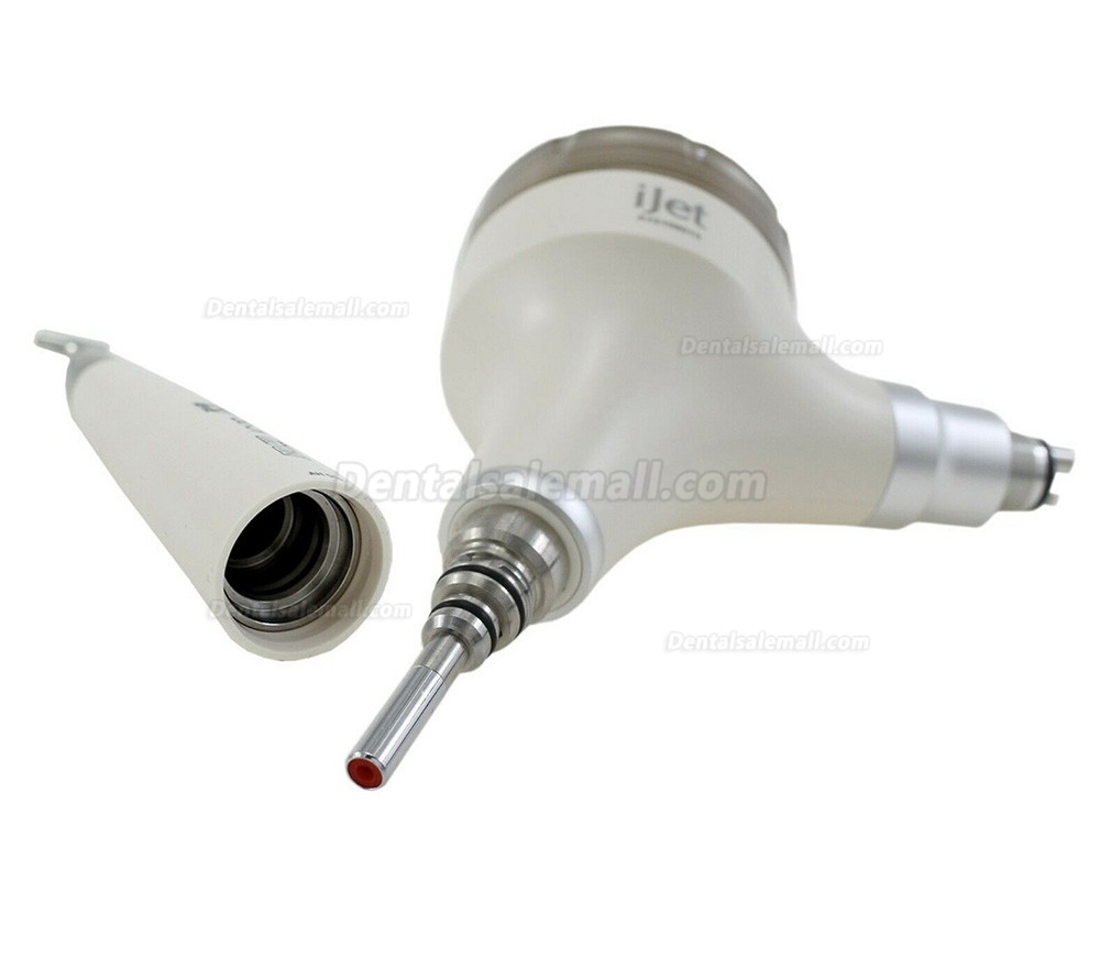 Dental iJet AIR FLOW Prophy Teeth Polishing Hygiene Handpiece 4 Holes Compatible with EMS