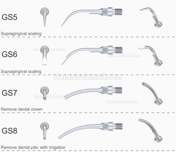 5PCS Woodpecker GS2 Dental Scaling Tip for Sirona Ultrasonic Scaler Handpiece 5PCS Woodpecker GS2 Dental Scaling Tip for Sirona Ultrasonic Scaler Handpiece