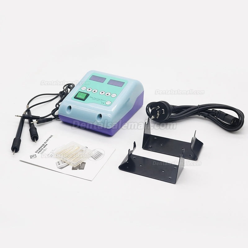 JG-204 Dental Lab Electric Wax Waxer Machine 6 Tips Double Pen Carving Knife