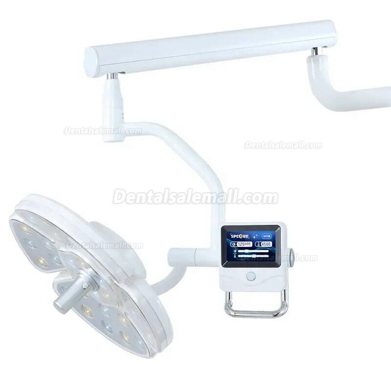 Dental Ceiling LED Operating Light 32 LEDs Shadowless Surgical Lamp+Ceiling Mounted Arm KY-P139