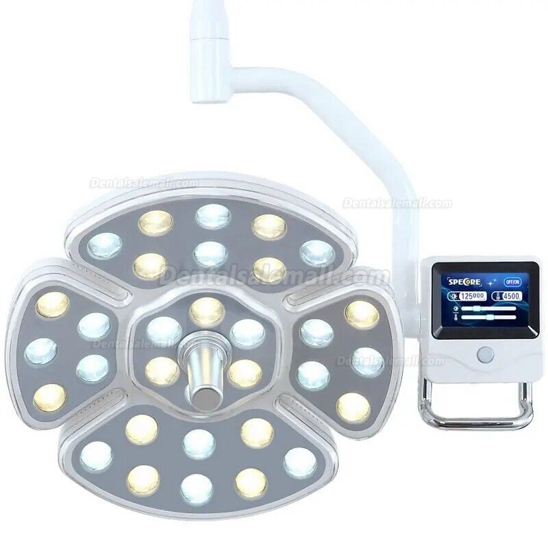 Dental Ceiling LED Operating Light 32 LEDs Shadowless Surgical Lamp+Ceiling Mounted Arm KY-P139