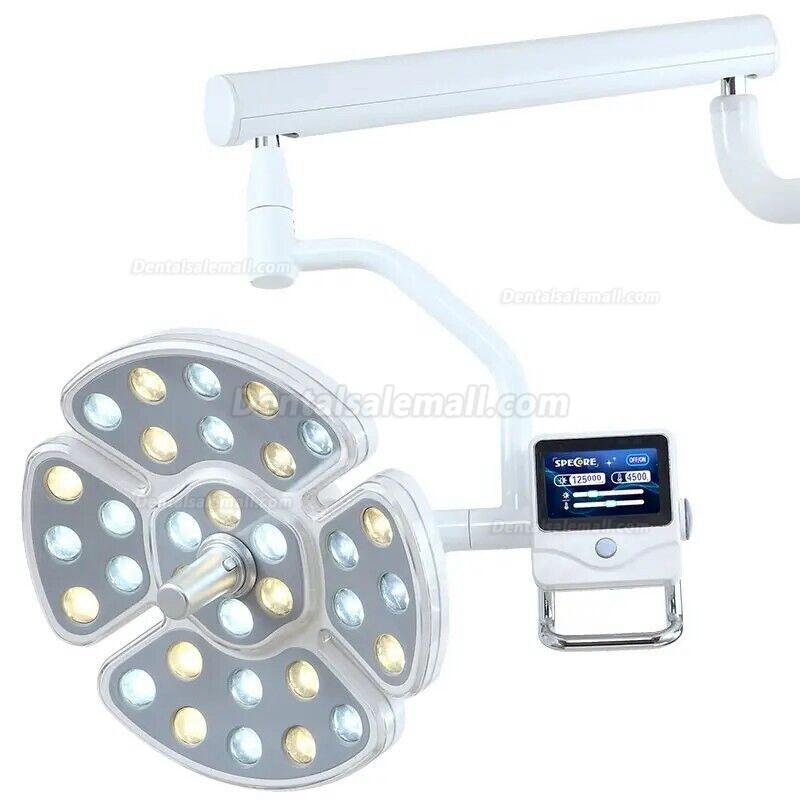 Dental Ceiling LED Operating Light 32 LEDs Shadowless Surgical Lamp+Ceiling Mounted Arm KY-P139