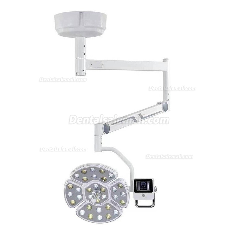 Dental Ceiling LED Operating Light 32 LEDs Shadowless Surgical Lamp+Ceiling Mounted Arm KY-P139
