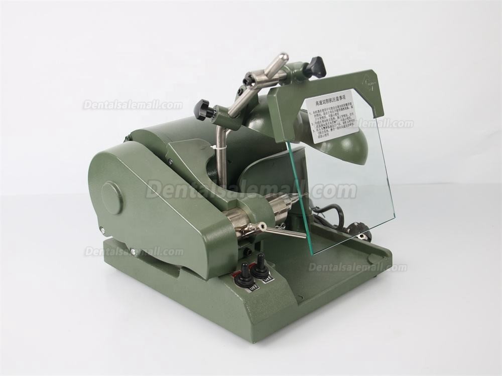 Dental High Speed Cutting Polishing Lathe with Spindle Alloy Grinder