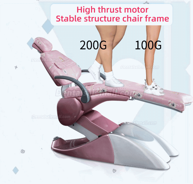 Safety® M10+ Pink Dental Unit Chair for Children Pediatric Treatment Unit Kids Dental Chair