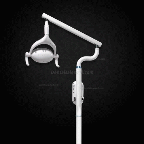 Saab 28W Mobile Stand Dental LED Oral Surgical Light Induction Exam Opertory Lamp P106A-FS