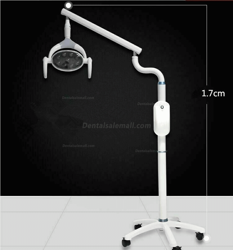 Saab 28W Mobile Stand Dental LED Oral Surgical Light Induction Exam Opertory Lamp P106A-FS