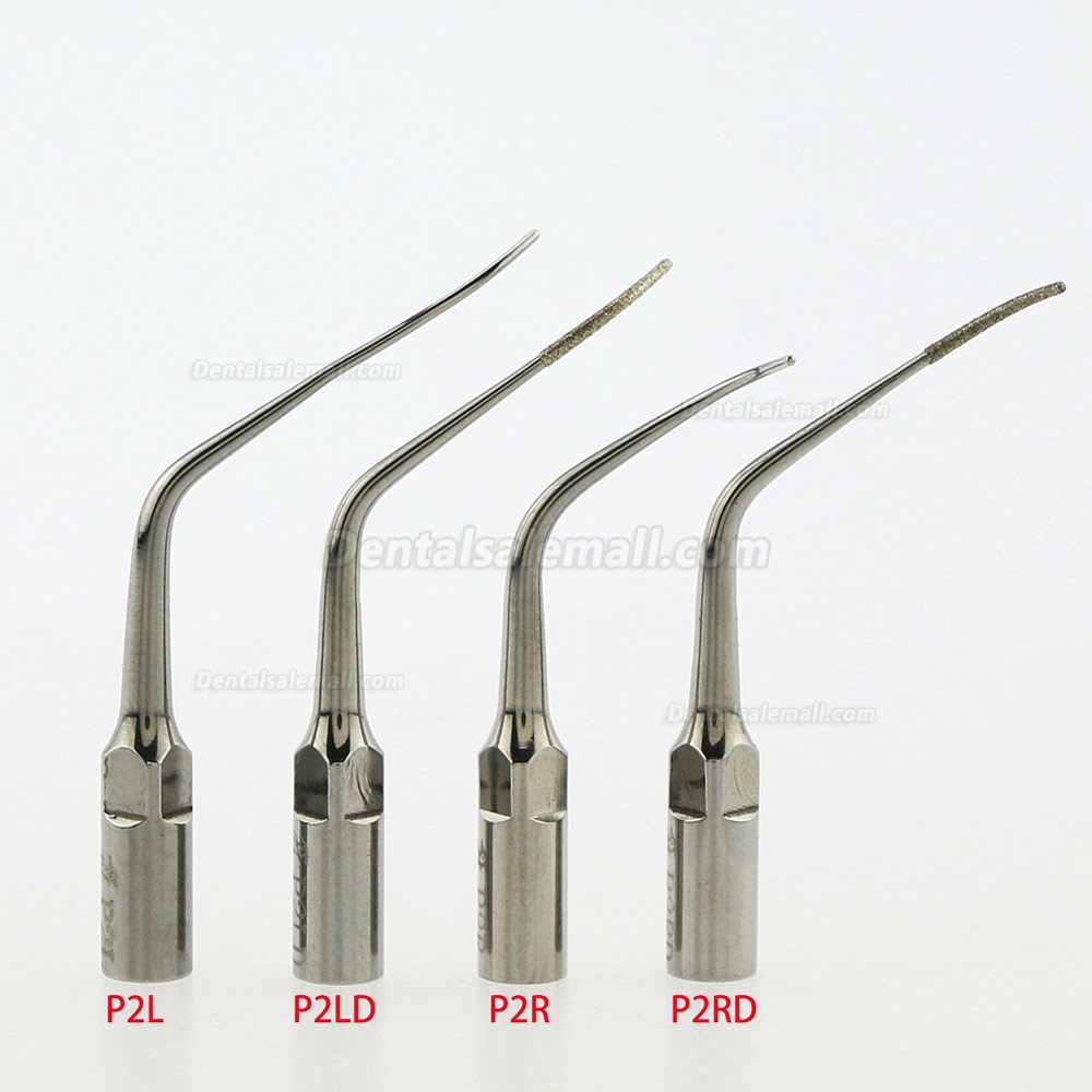 10Pcs Woodpecker Dental Ultrasonic Scaler Tips Periodontal P2L P2R P2LD P2RD Fit EMS UDS